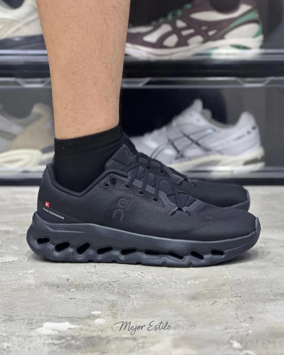 Calzado On Cloud Negro- Ultra Livianos 🖤