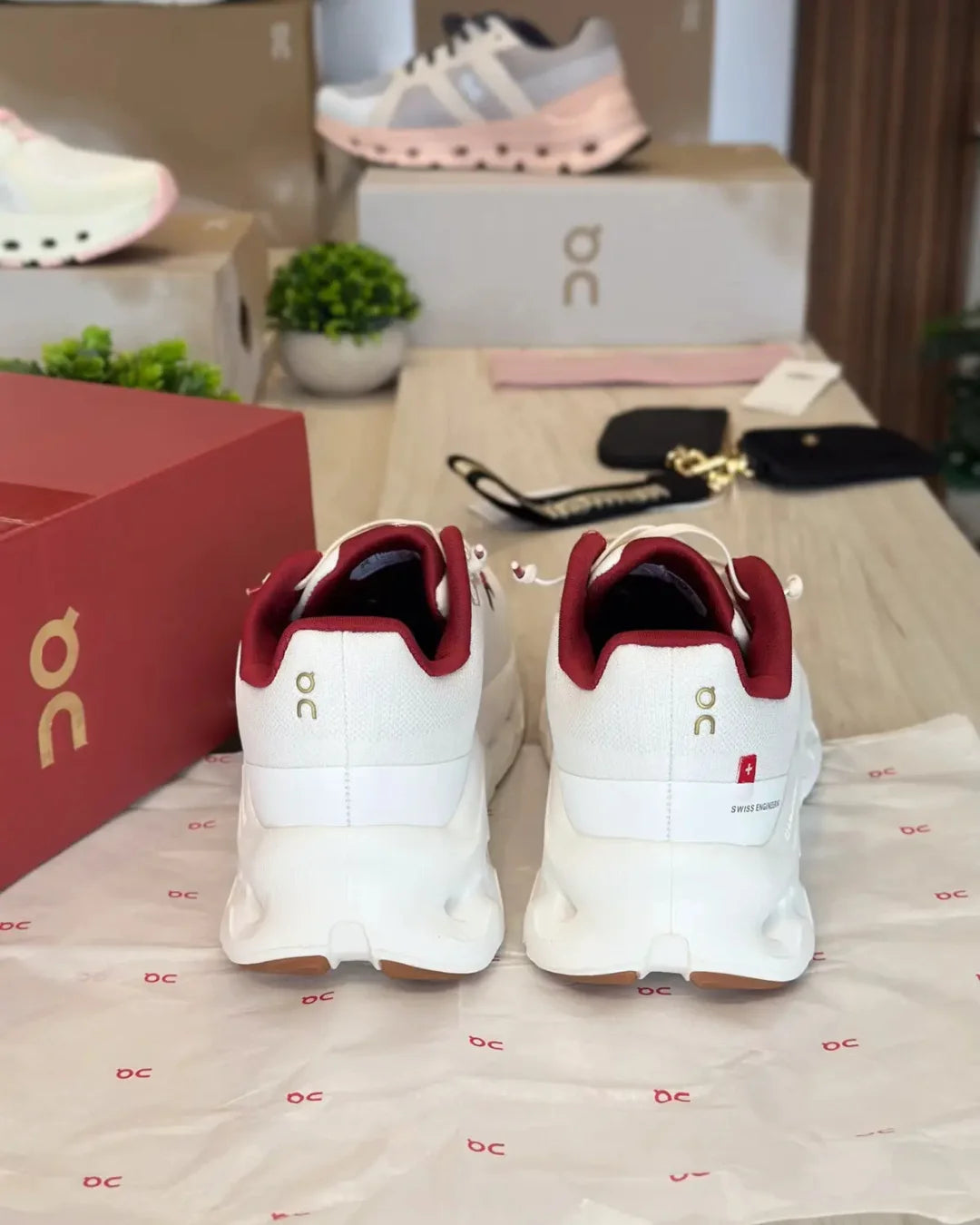 Calzado On Cloud Cherry 🍒 - Ultra Livianos